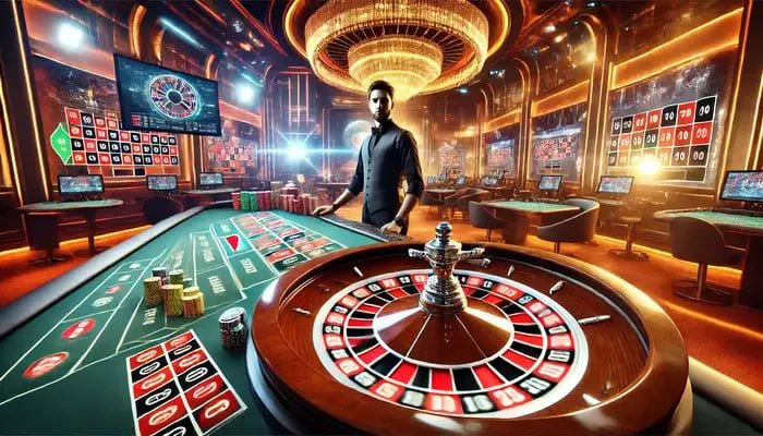 Suasana pertandingan sepak bola Liga 1 Indonesia yang ditonton jutaan penggemar
